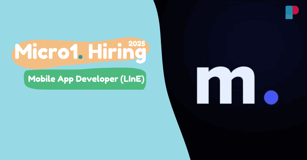 Micro1 Hiring Freshers For The Role Mobile App Developer