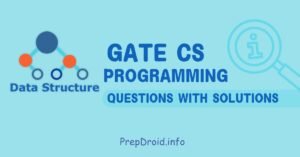 Data Structures Gate Questions and Answers