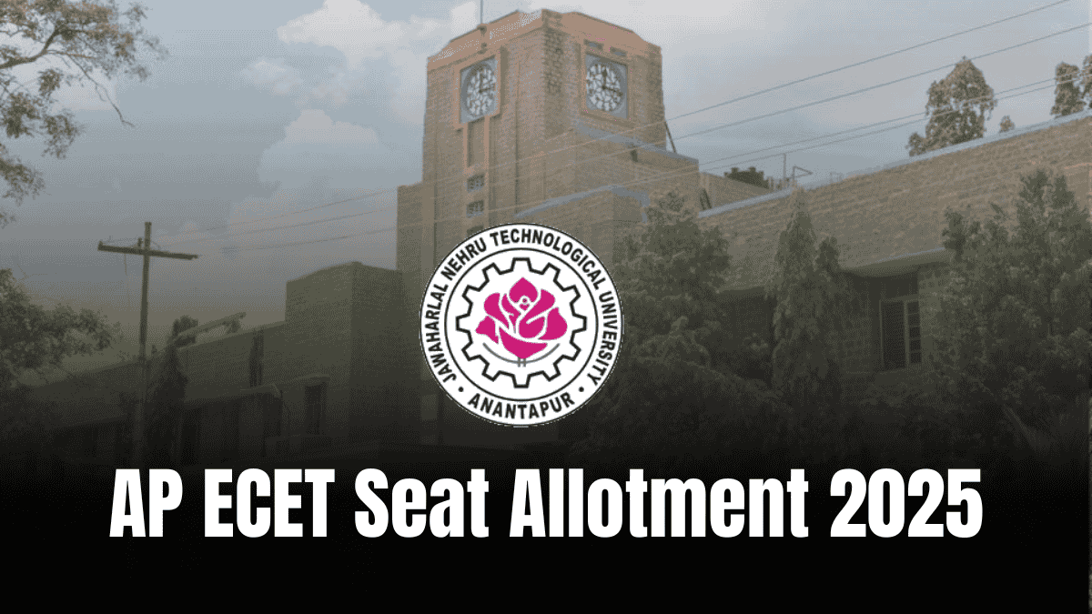 AP ECET 2025 सीट अलॉटमेंट रिजल्ट नोटिफिकेशन बैनर ऑफिशियल वेबसाइट पर जारी