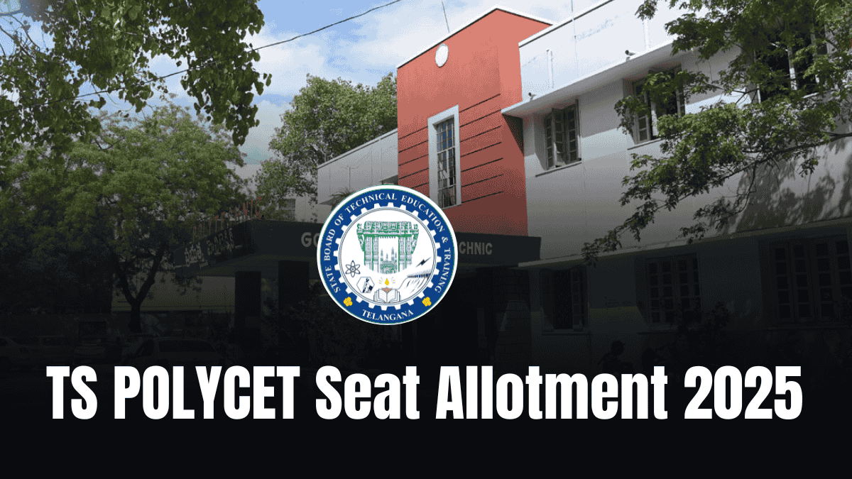 TS POLYCET Seat Allotment 2025 First Phase Result Released – Download Allotment Order from tgpolycet.nic.in